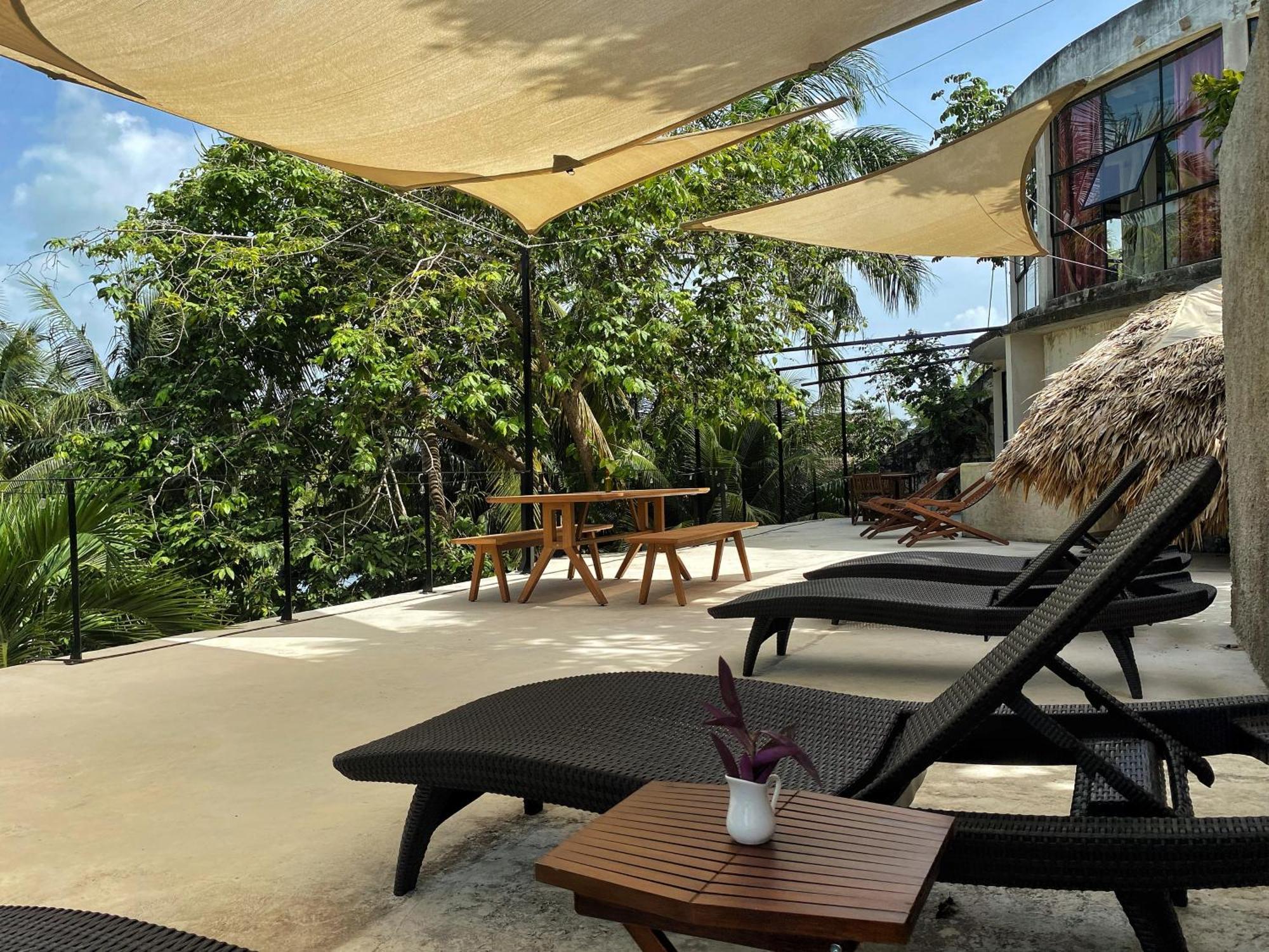 Elmar Hostel Bacalar Exterior photo